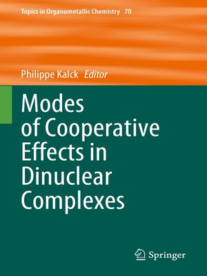 cover image of Modes of Cooperative Effects in Dinuclear Complexes
